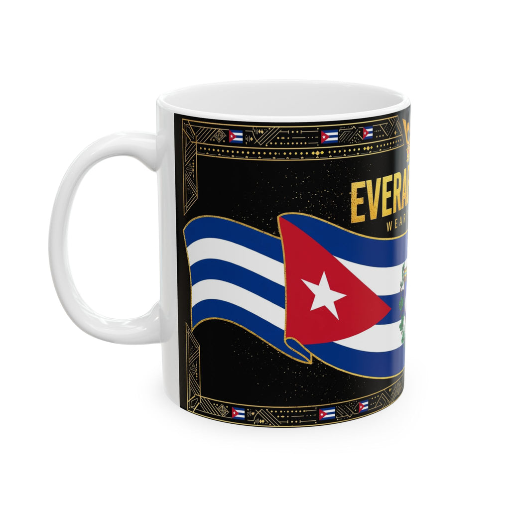 EverAfterWear Cuba Flag Mug