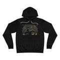 EverAfterWear Lil Angel Women's hoodie - product mockup with gold streetwear design - alternate view