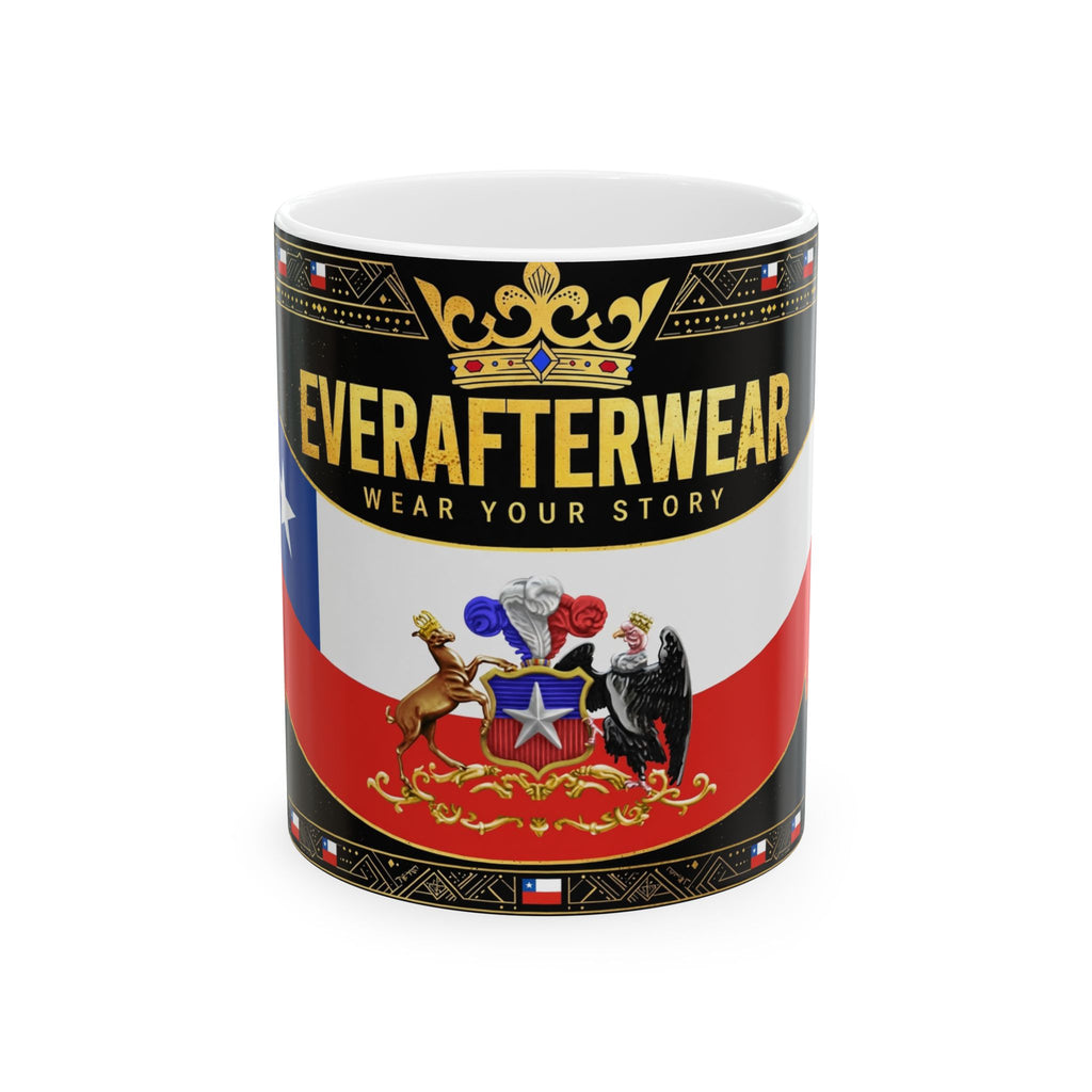 EverAfterWear Chile Flag Mug
