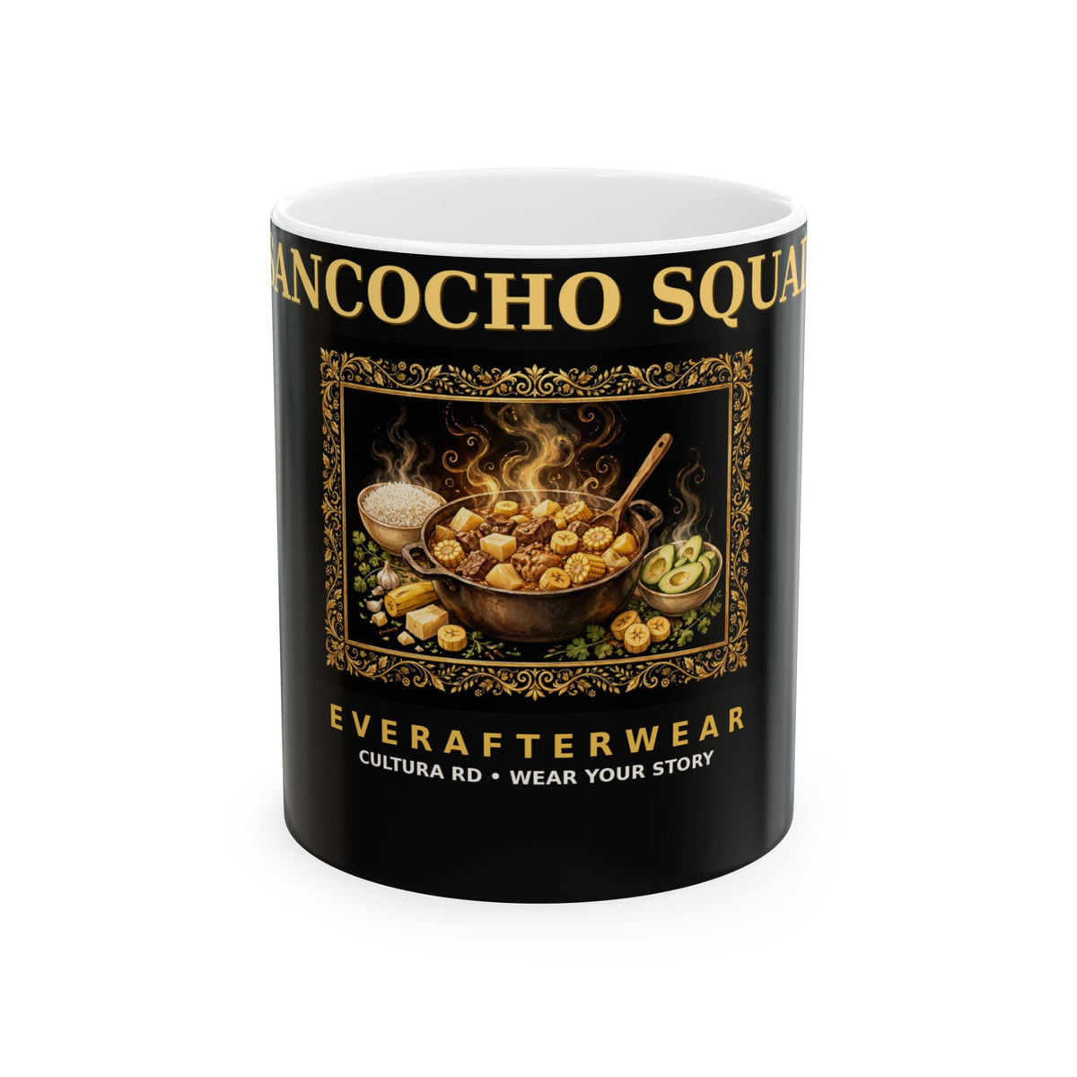 EverAfterWear Sancocho Squad Mug