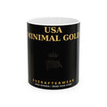 EverAfterWear USA Minimal Gold Mug