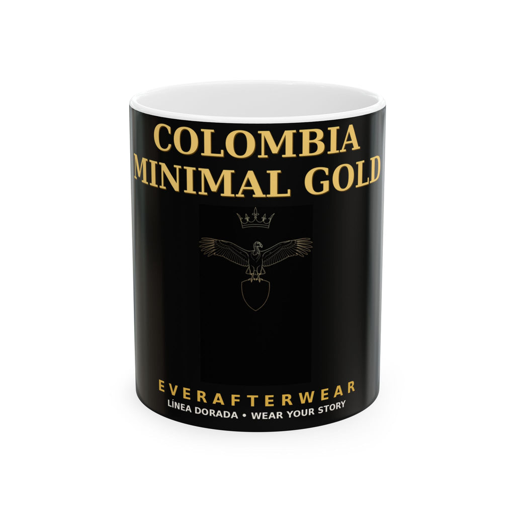 EverAfterWear Colombia Minimal Gold Mug