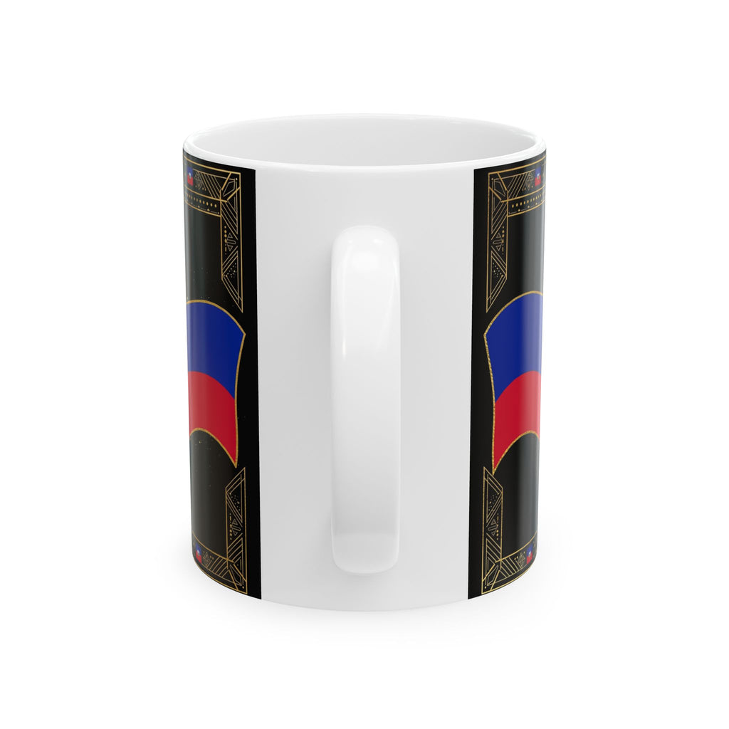 EverAfterWear Haiti Flag Mug