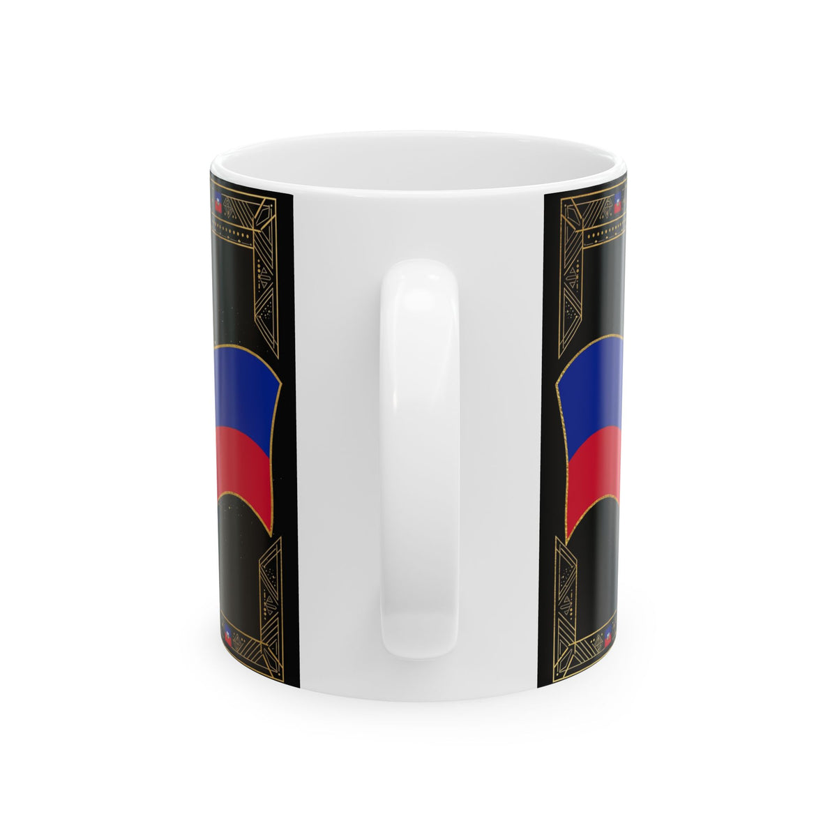 EverAfterWear Haiti Flag Mug