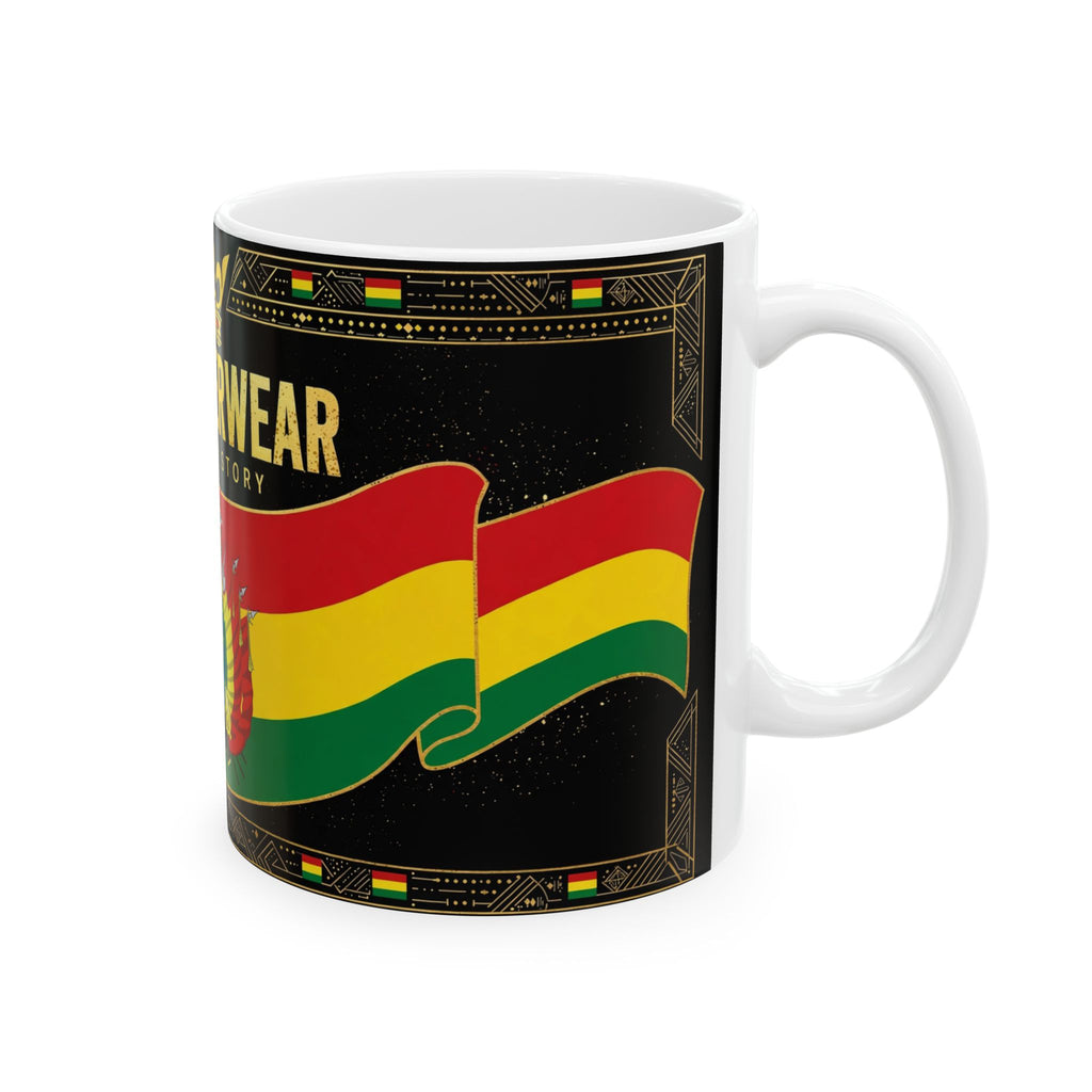 EverAfterWear Bolivia Flag Mug
