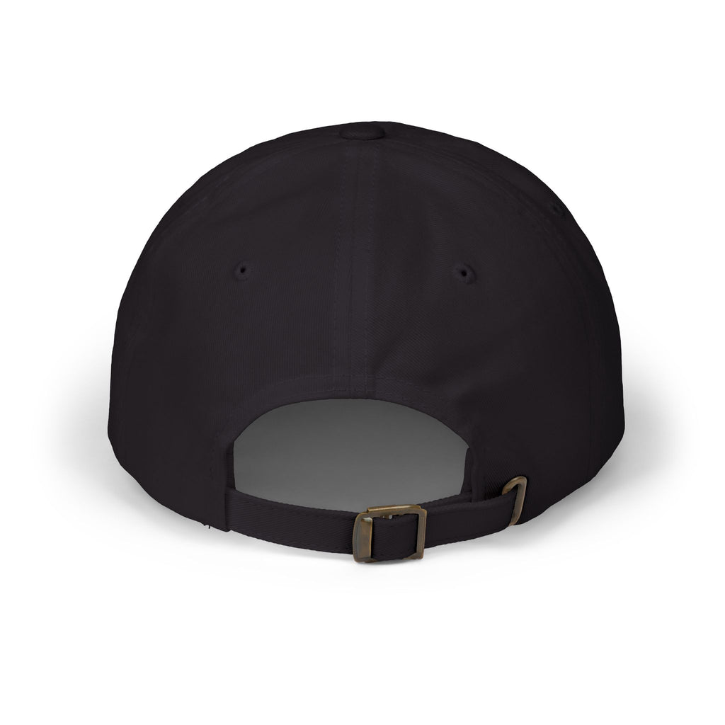 EverAfterWear HERO Crown Logo Refined Women's dad cap - headwear mockup with gold streetwear design - alternate view