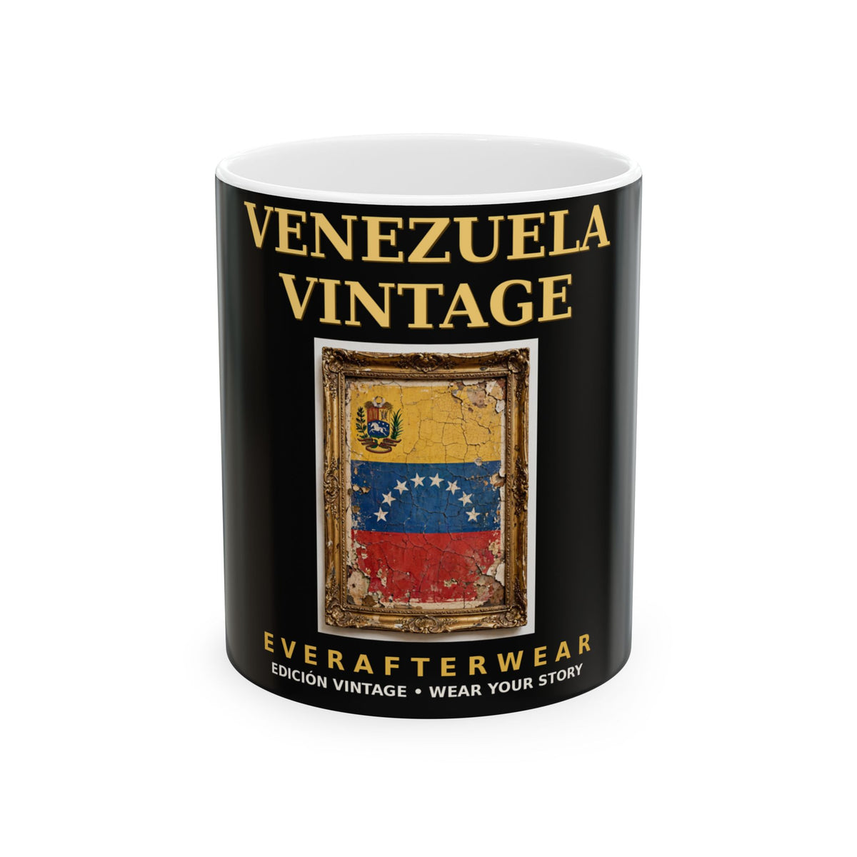 EverAfterWear Venezuela Vintage Mug
