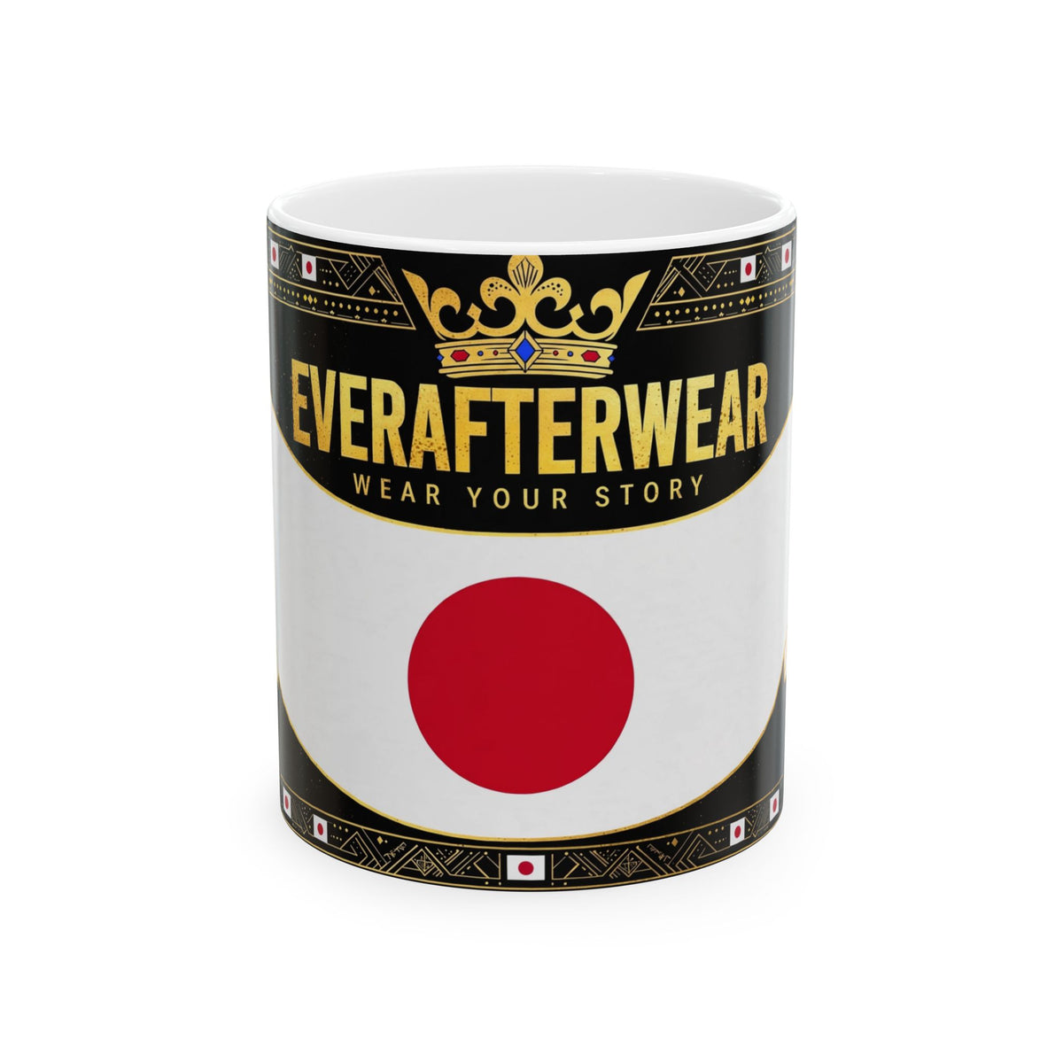 EverAfterWear Japan Flag Mug