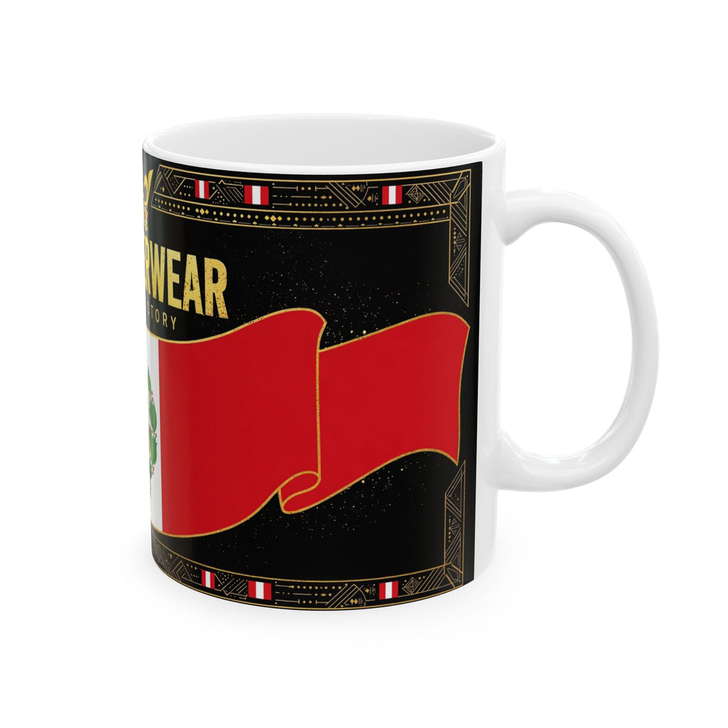 EverAfterWear Peru Flag Mug