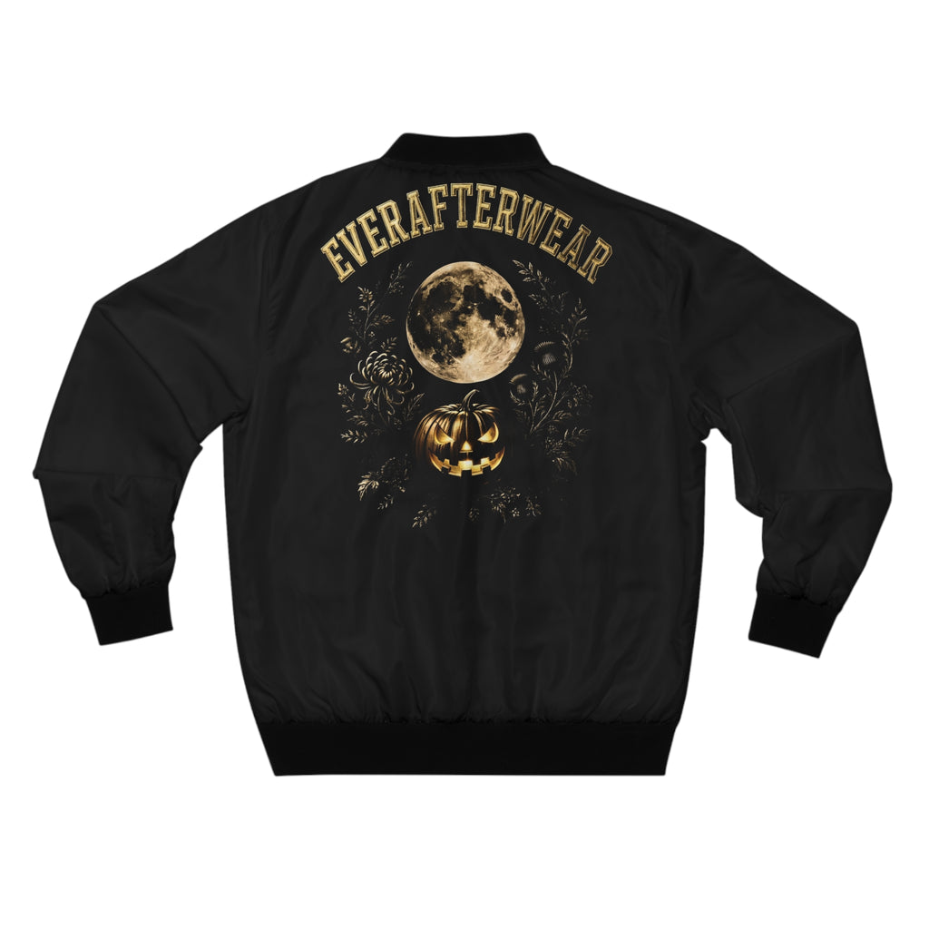 EverAfterWear Moon Pumpkin Bomber Jacket