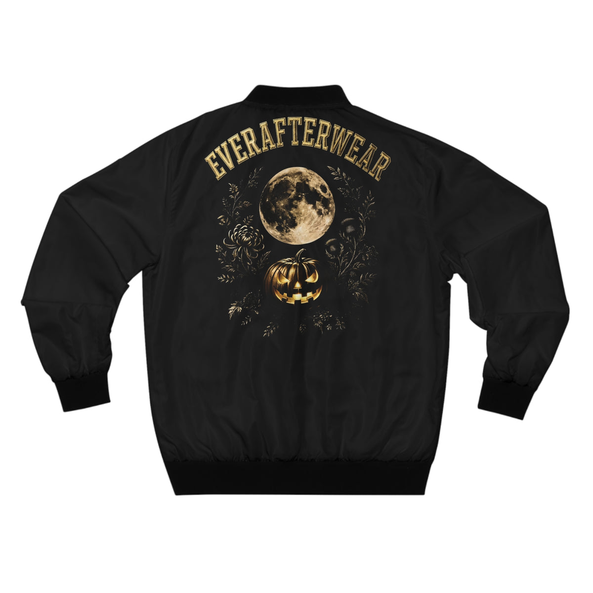 EverAfterWear Moon Pumpkin Bomber Jacket