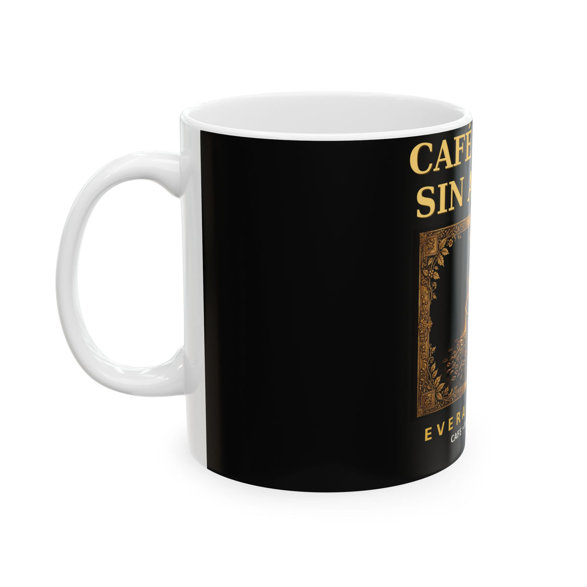 EverAfterWear Cafe Negro Sin Azucar Mug