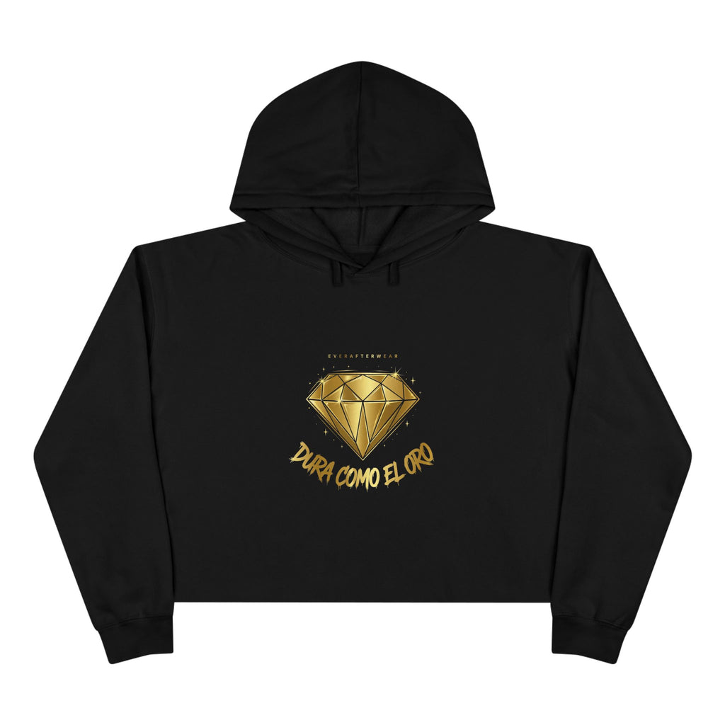 EverAfterWear Dura Como El Oro Women's Cropped Hoodie