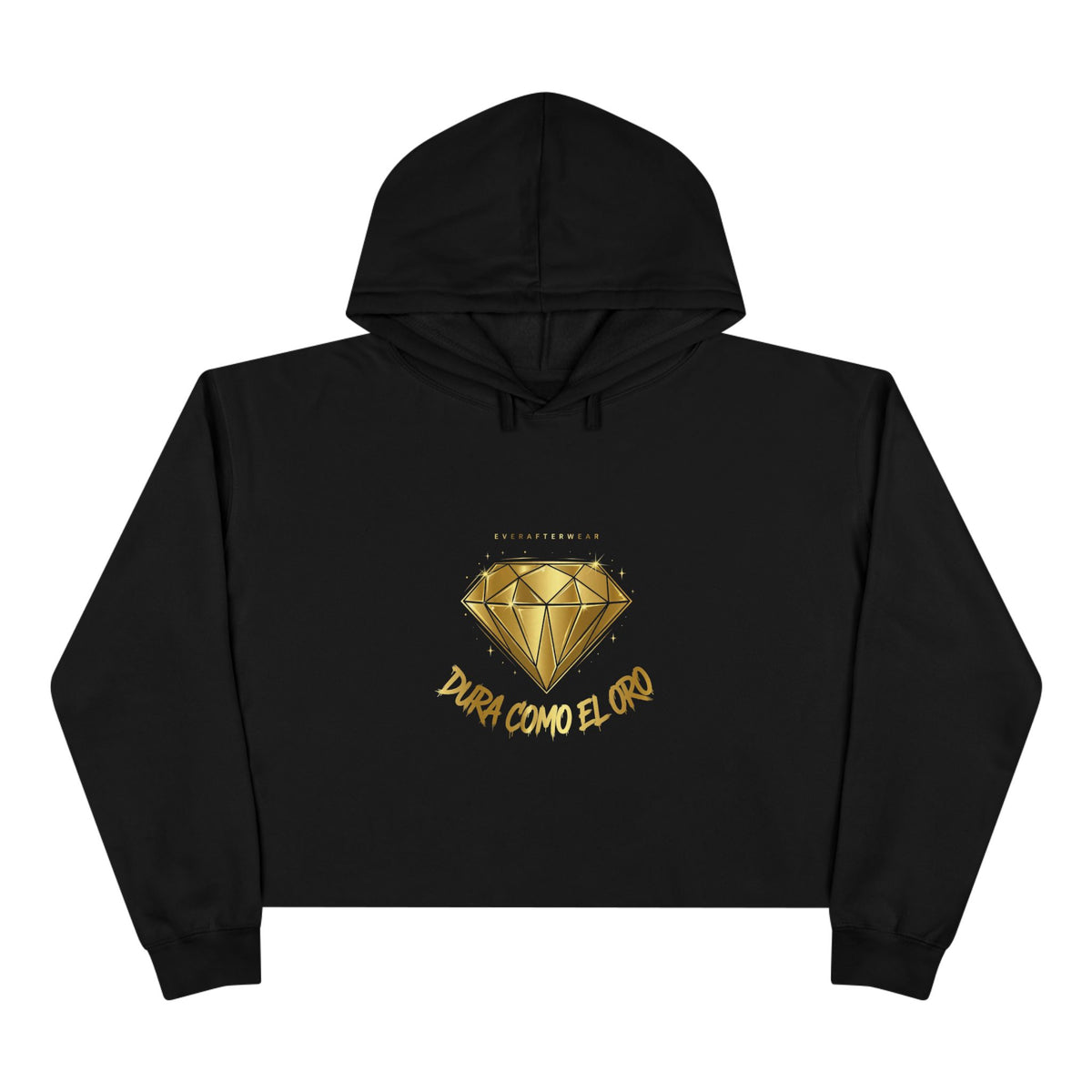 EverAfterWear Dura Como El Oro Women's Cropped Hoodie