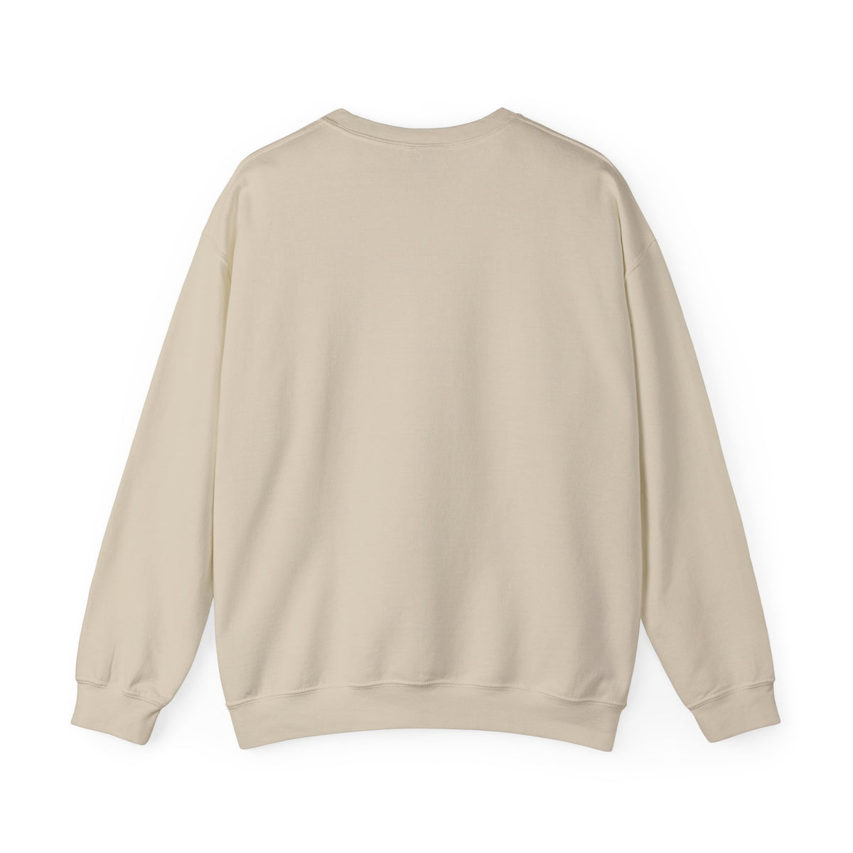 EverAfterWear Signature EW sweatshirt - product mockup with gold streetwear design - alternate view
