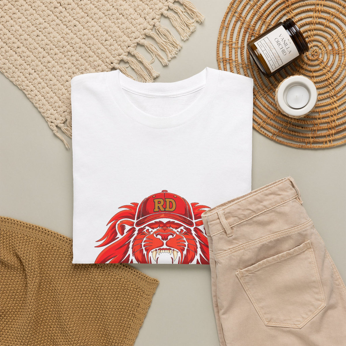EverAfterWear León BEISBOL RD Unisex Heavy Cotton Tee – Dominican Baseball Graphic T-Shirt