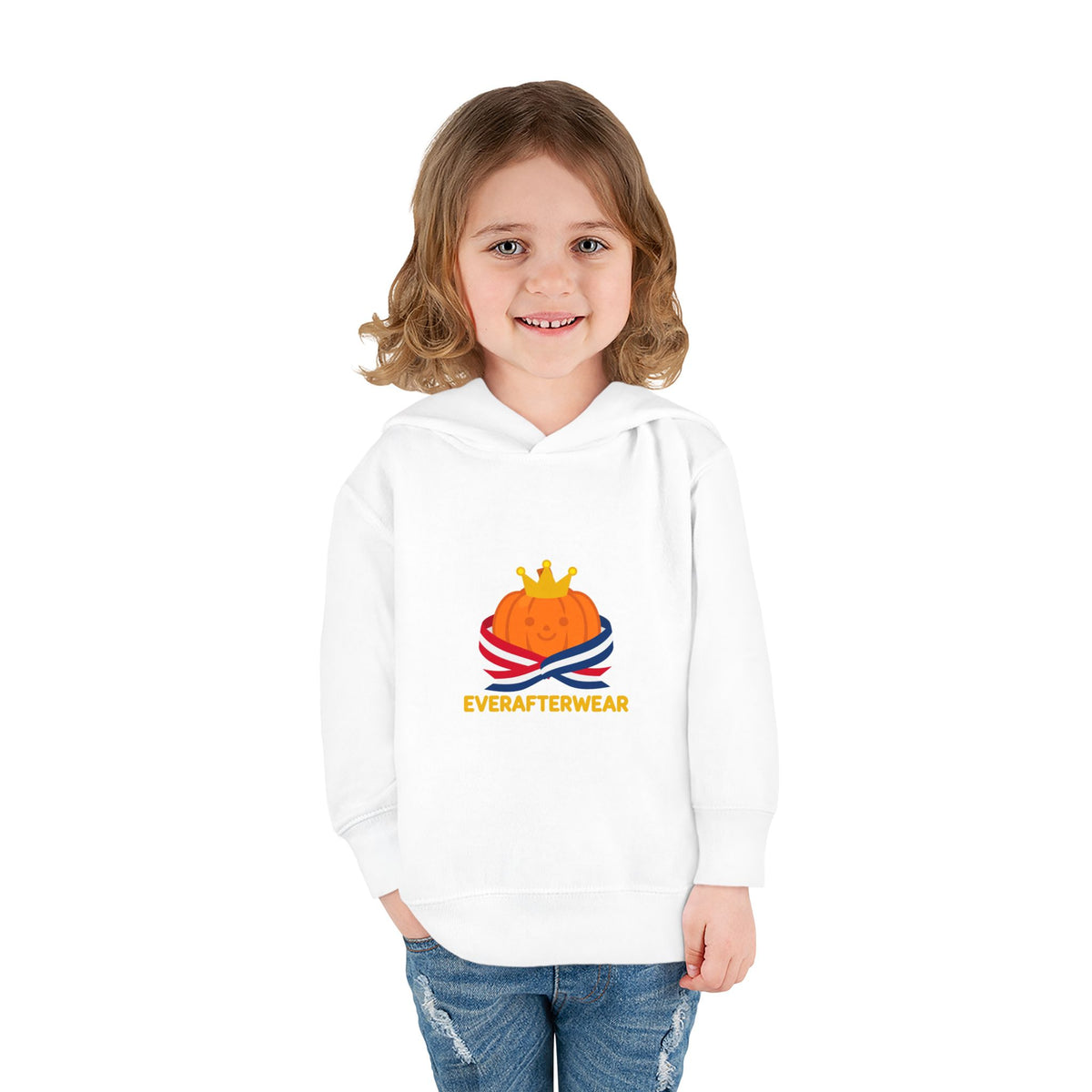 EverAfterWear Kids Halloween Pumpkin Toddler Hoodie