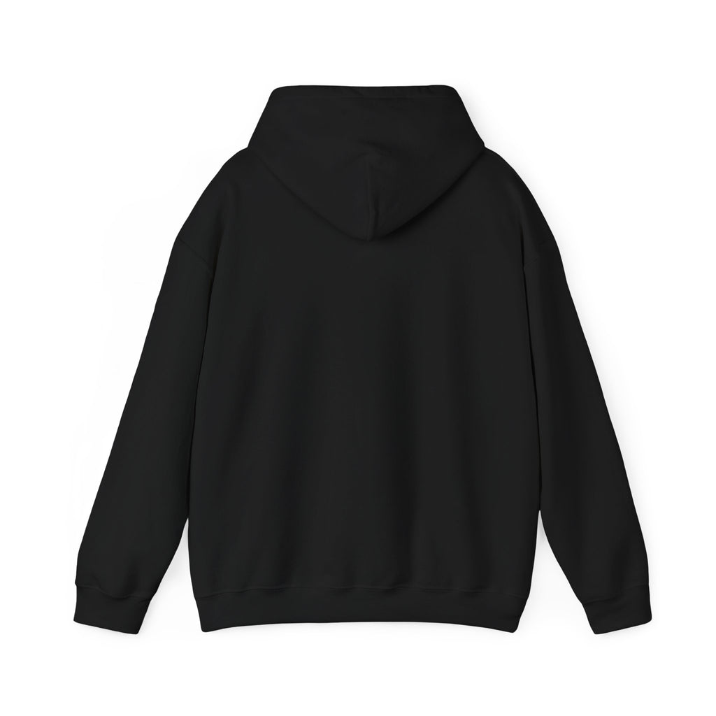 EverAfterWear Gold Wordmark hoodie - product mockup with gold streetwear design - alternate view