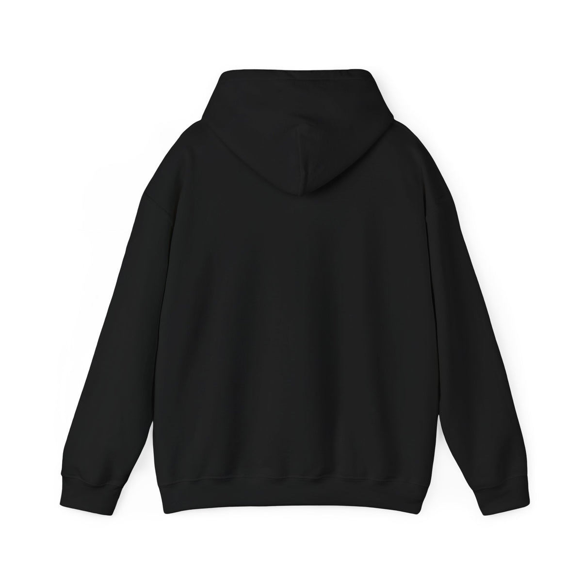 EverAfterWear Gold Wordmark hoodie - product mockup with gold streetwear design - alternate view