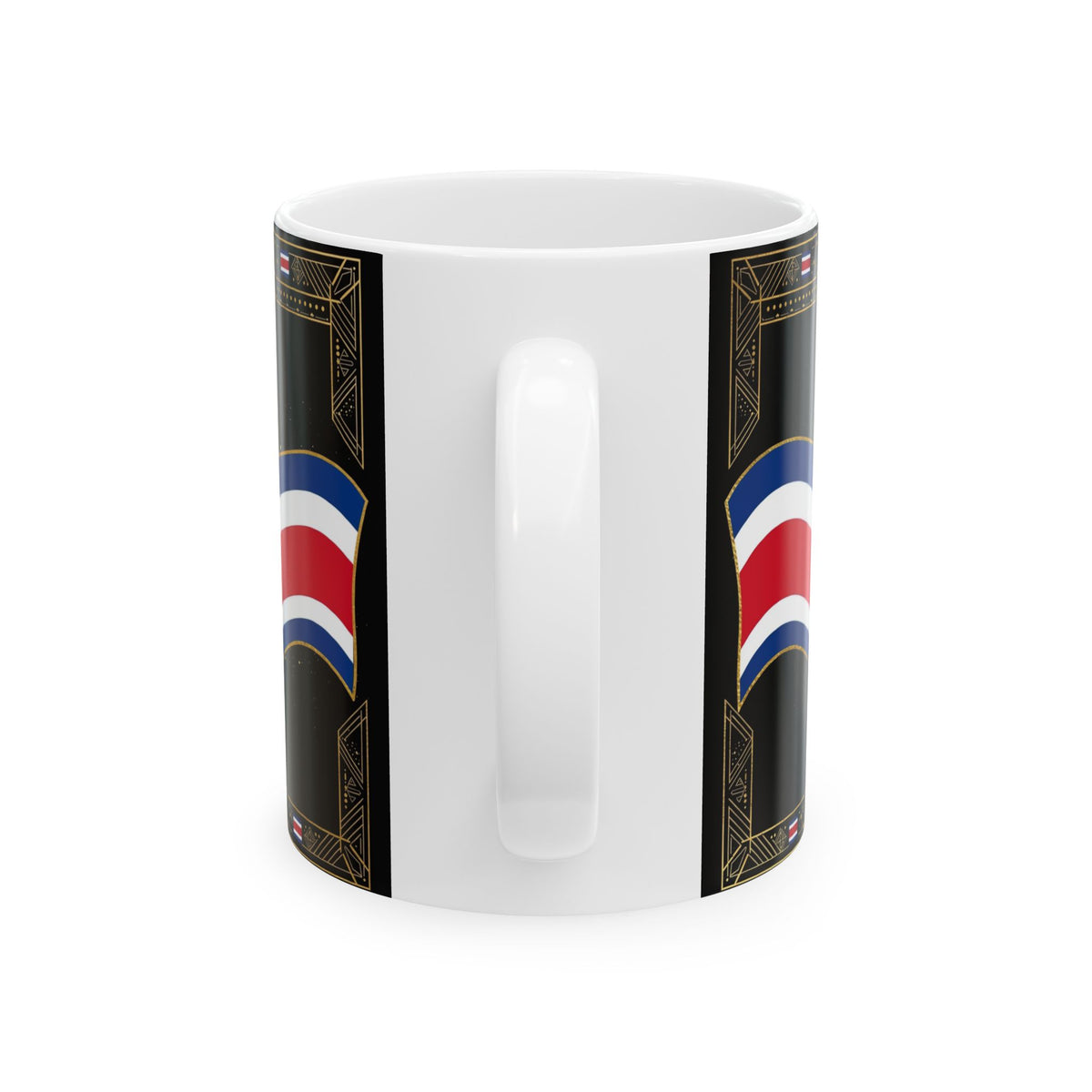 EverAfterWear Costa Rica Flag Mug