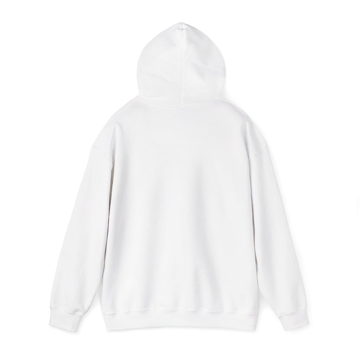 EverAfterWear Signature EW hoodie - product mockup with gold streetwear design - alternate view