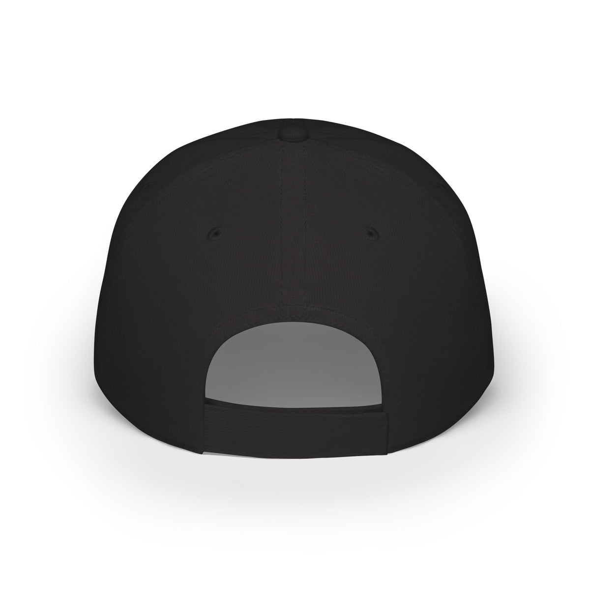 EverAfterWear Gold Crown cap - headwear mockup with gold streetwear design - alternate view