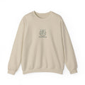 EverAfterWear Signature EW sweatshirt - product mockup with gold streetwear design - alternate view