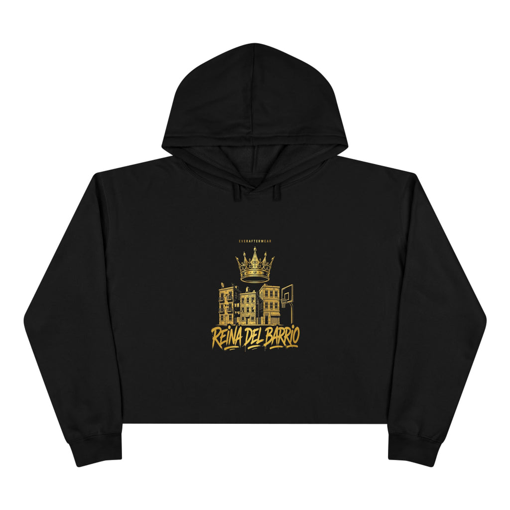 EverAfterWear Reina Del Barrio Women's Cropped Hoodie