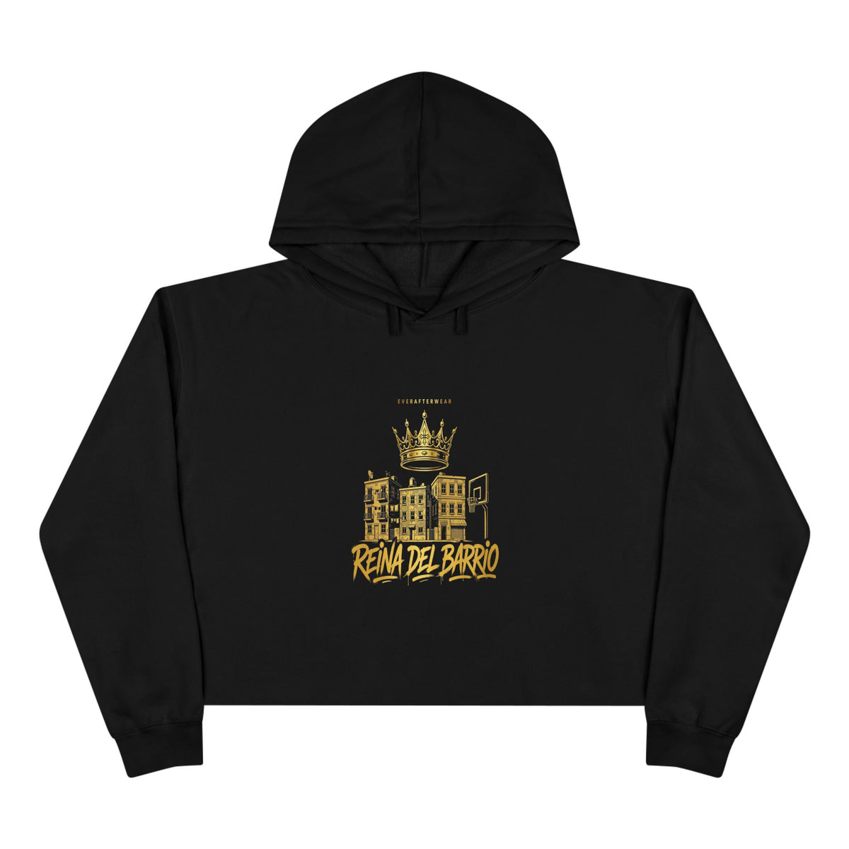 EverAfterWear Reina Del Barrio Women's Cropped Hoodie