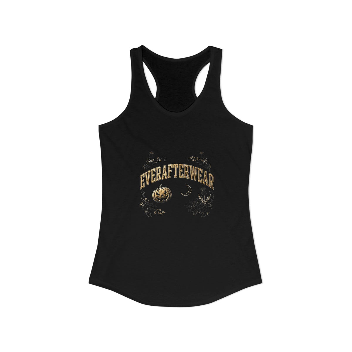 EverAfterWear Gold Gym Set — Racerback Tank
