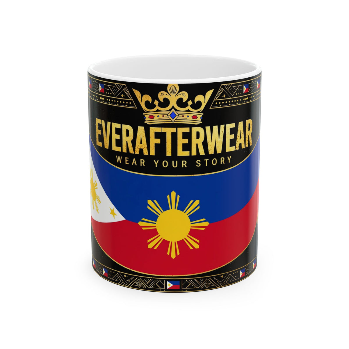 EverAfterWear Philippines Flag Mug