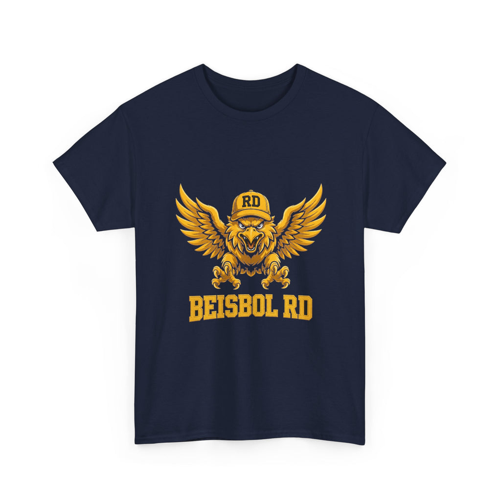 EverAfterWear Águila BEISBOL RD Unisex Heavy Cotton Tee – Dominican Baseball Graphic T-Shirt