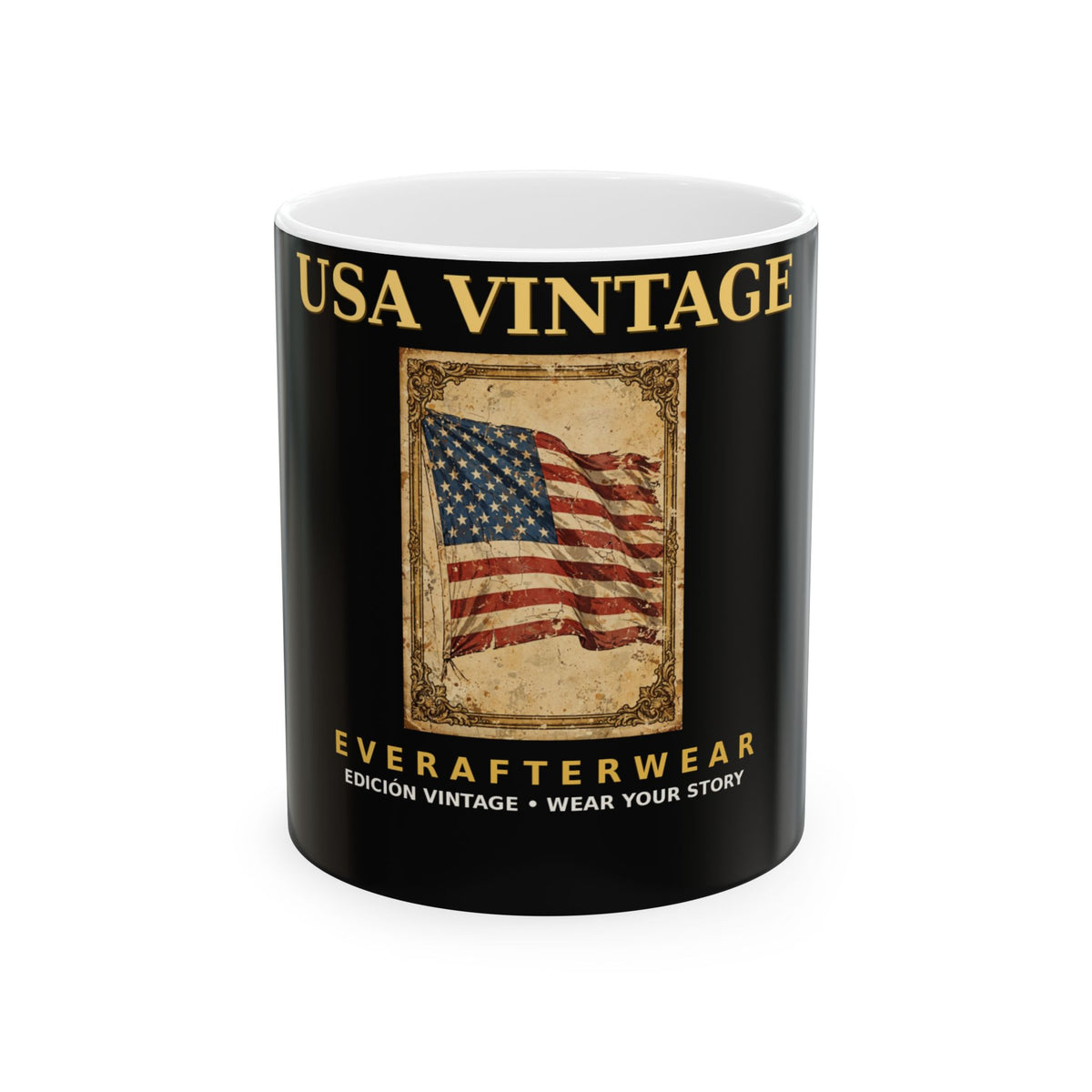 EverAfterWear USA Vintage Mug