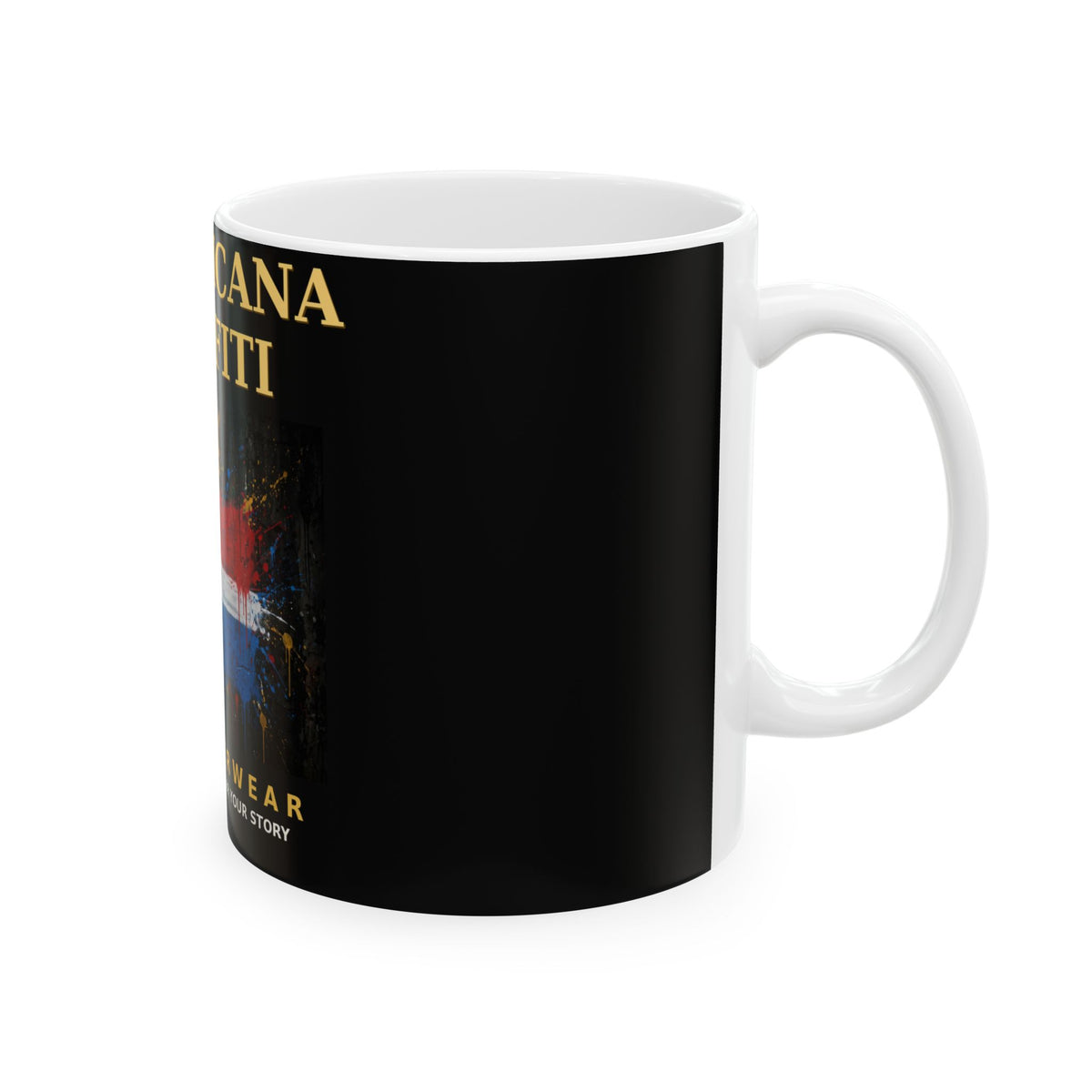 EverAfterWear Dominicana Graffiti Mug