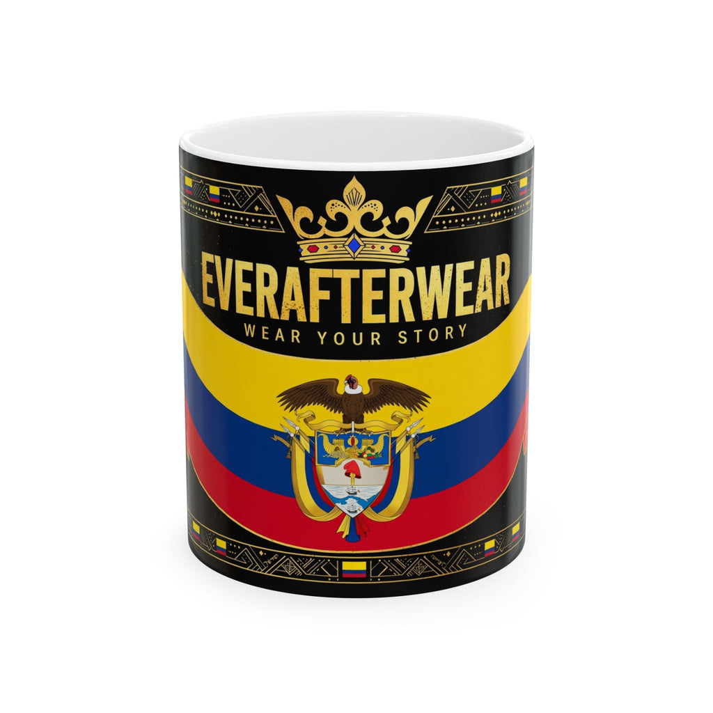 EverAfterWear Colombia Flag Mug