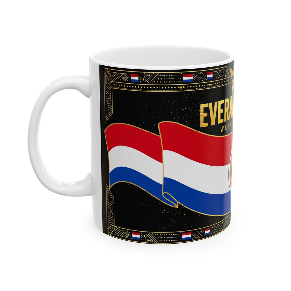 EverAfterWear Paraguay Flag Mug