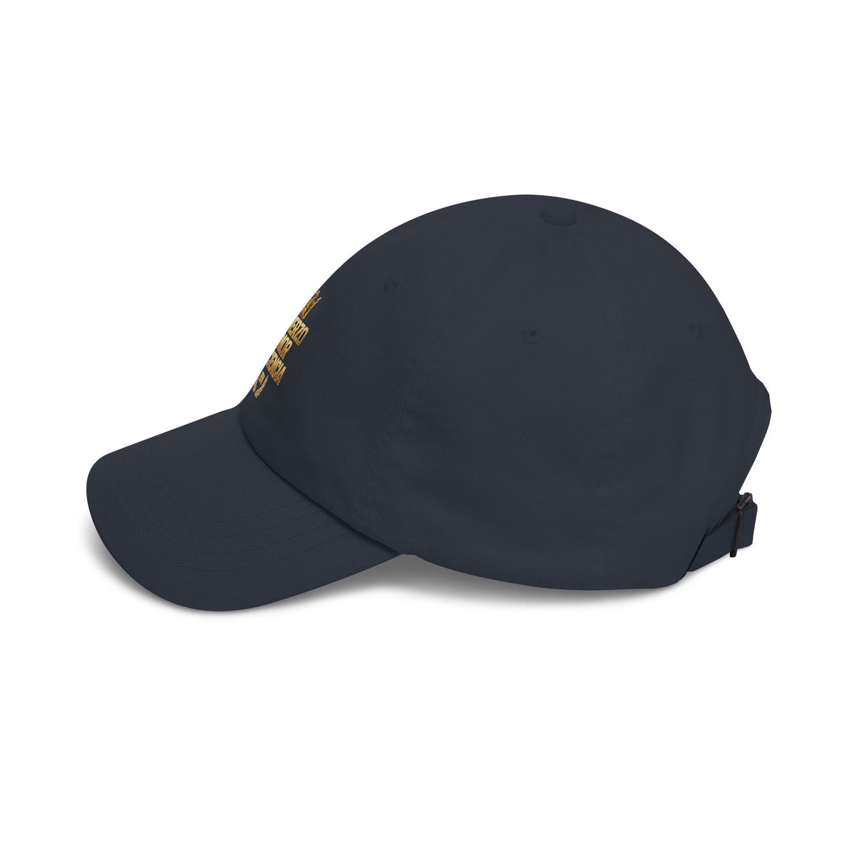 EverAfterWear Esfuerzo Temor y Paciencia Classic Dad Cap – Gold Crown Streetwear Hat