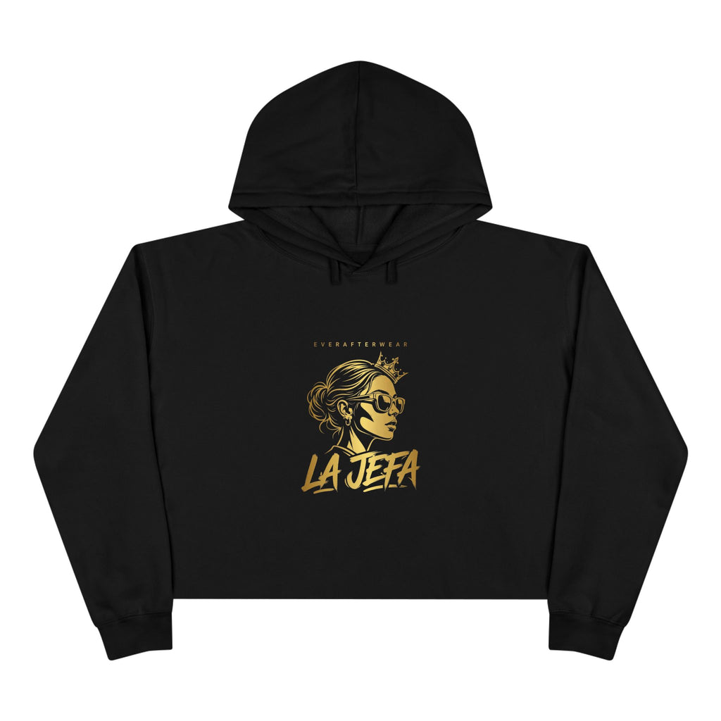 EverAfterWear La Jefa Women's Cropped Hoodie