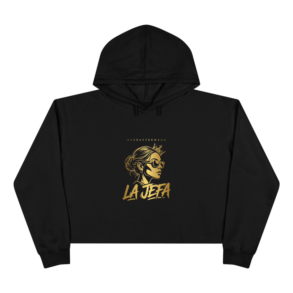EverAfterWear La Jefa Women's Cropped Hoodie