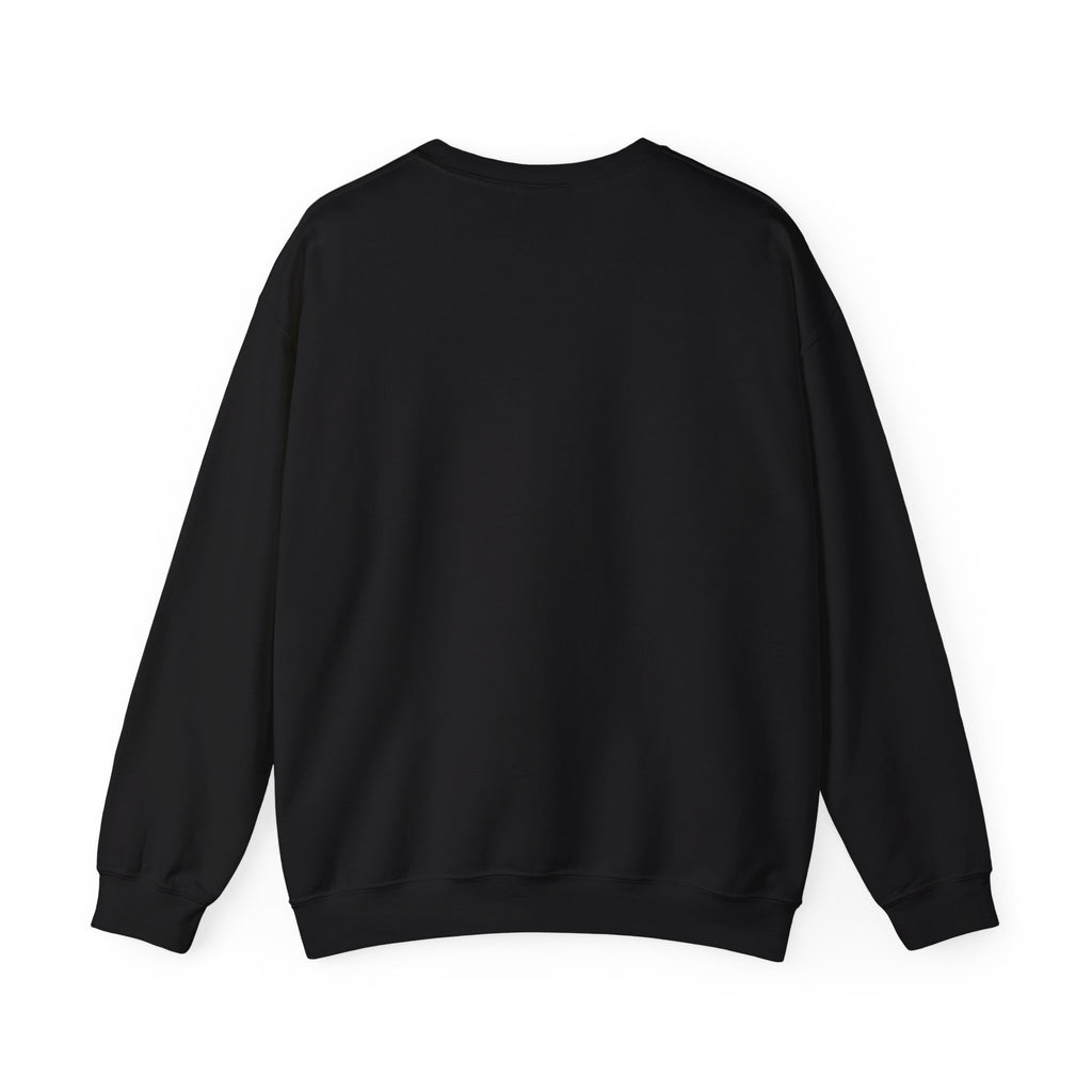 EverAfterWear HERO Crown EA Logo sweatshirt - product mockup with gold streetwear design - alternate view