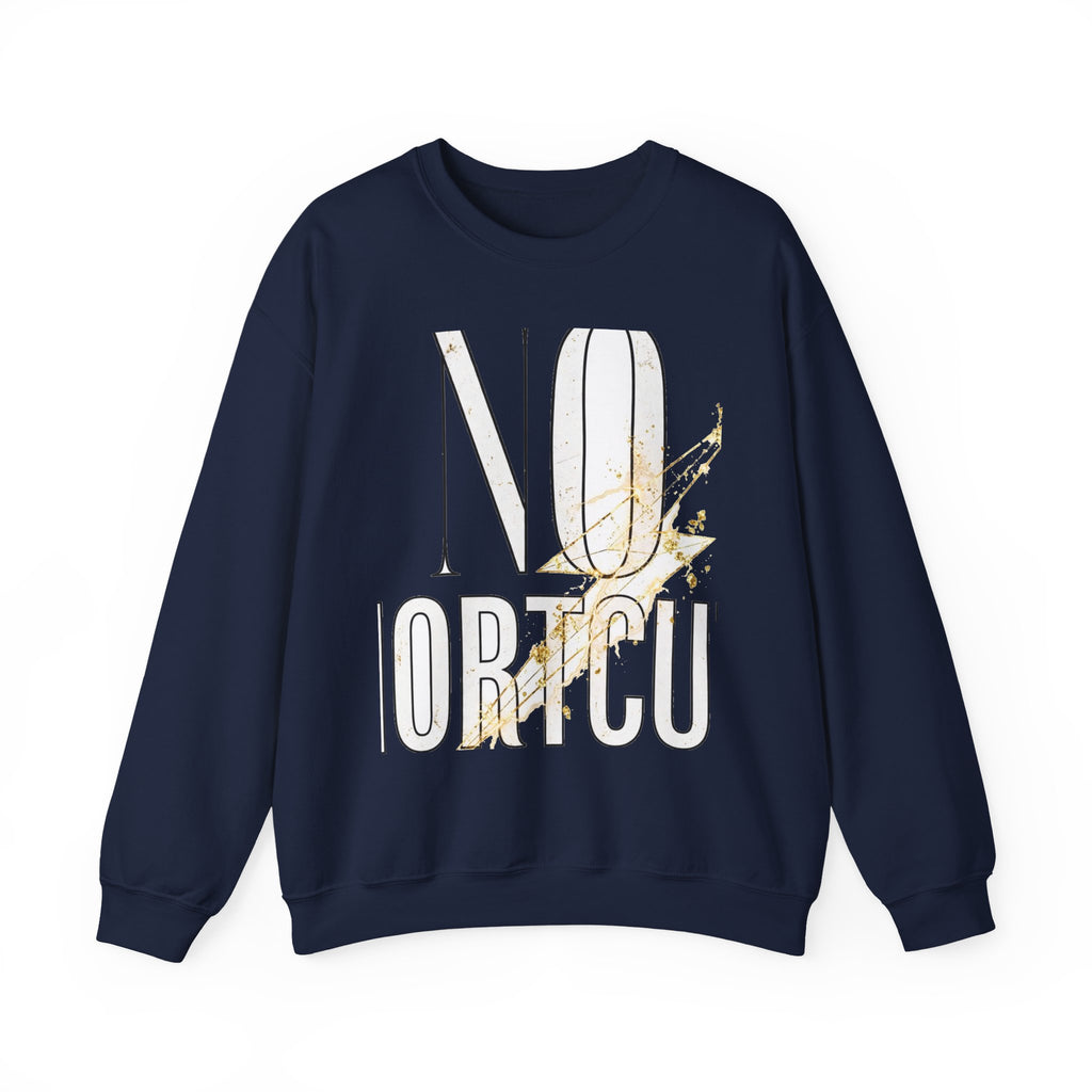 EverAfterWear No Shortcuts Women's sweatshirt - product mockup with gold streetwear design - alternate view