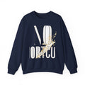 EverAfterWear No Shortcuts Women's sweatshirt - product mockup with gold streetwear design - alternate view