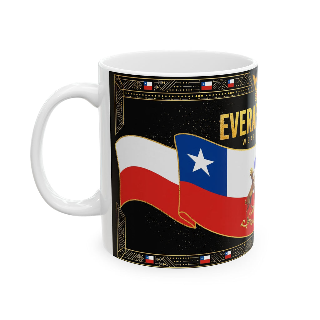 EverAfterWear Chile Flag Mug