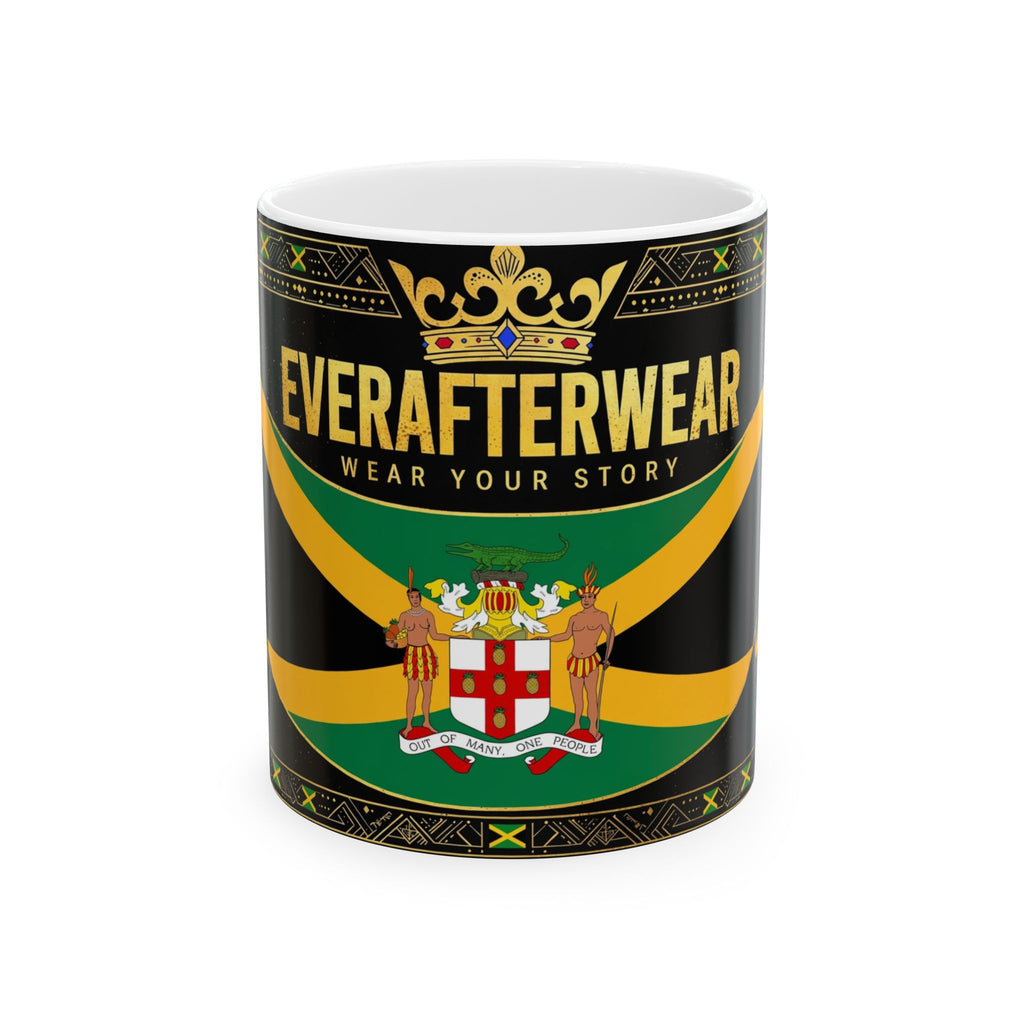 EverAfterWear Jamaica Flag Mug