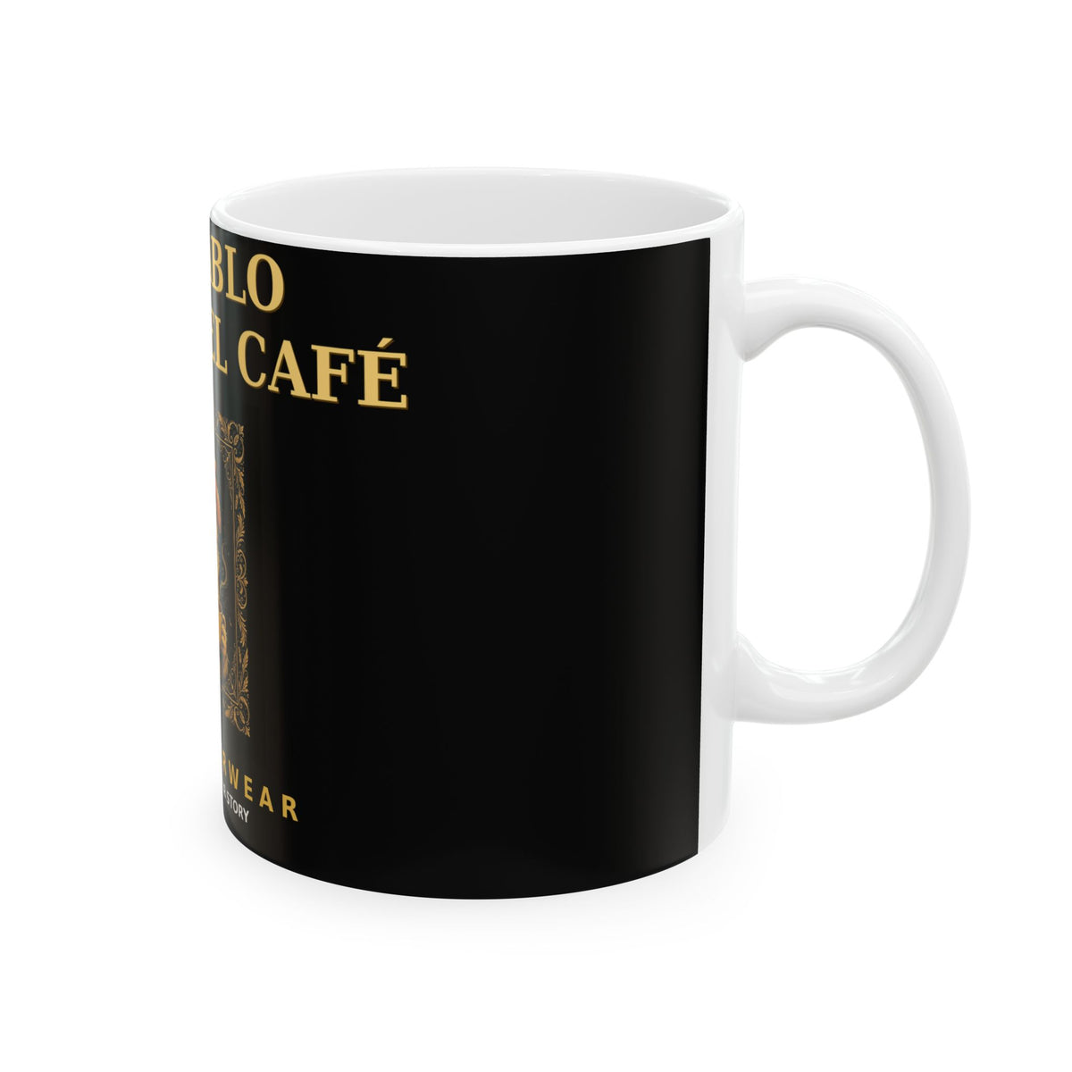 EverAfterWear No Hablo Antes Del Cafe Mug