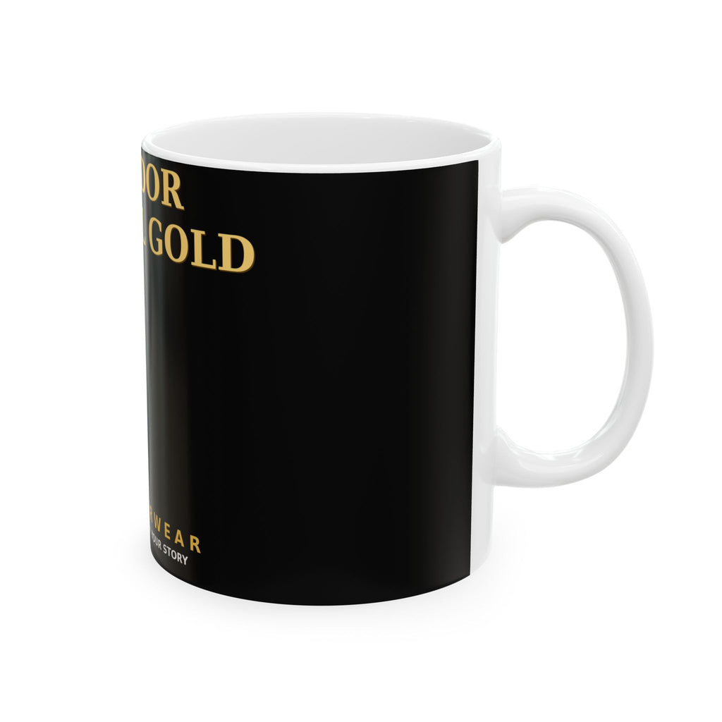 EverAfterWear Ecuador Minimal Gold Mug