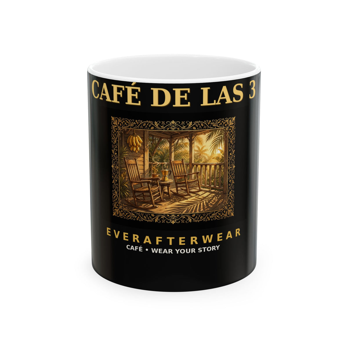 EverAfterWear Cafe De Las 3 Mug
