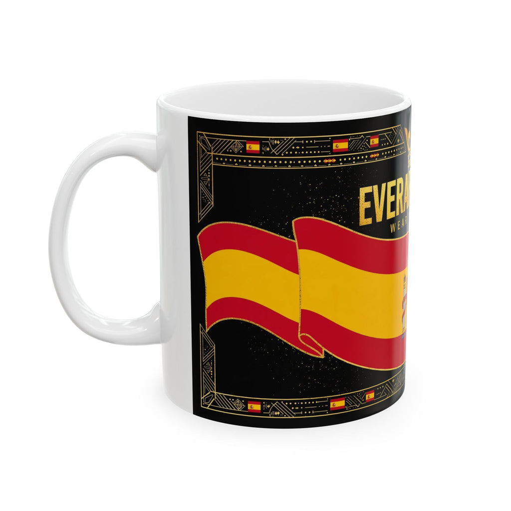 EverAfterWear Spain Flag Mug