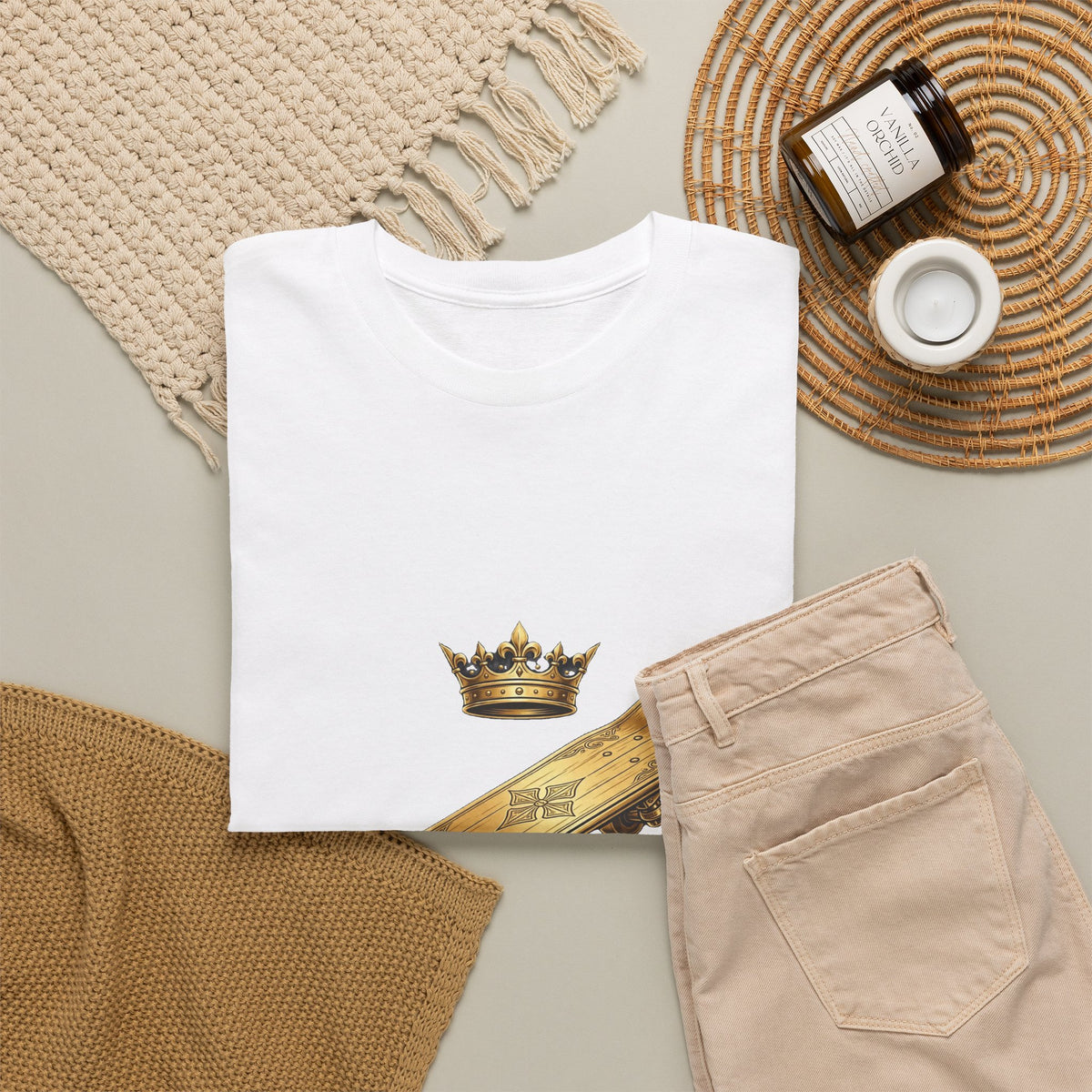 EverAfterWear Skate Dorado Tee