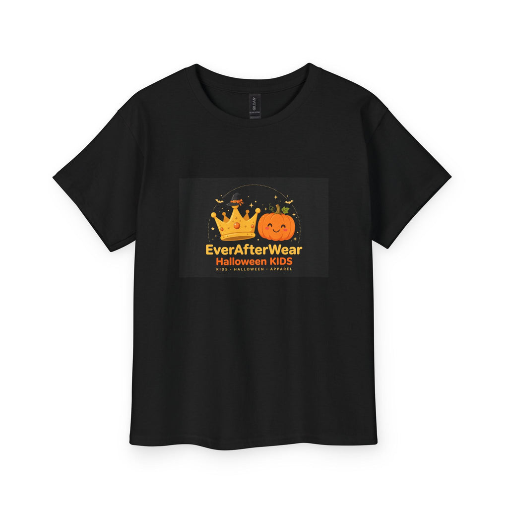 EverAfterWear Kids Halloween Tee - Witch Crown